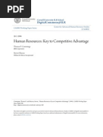Human Resource 4 Comp Advantage