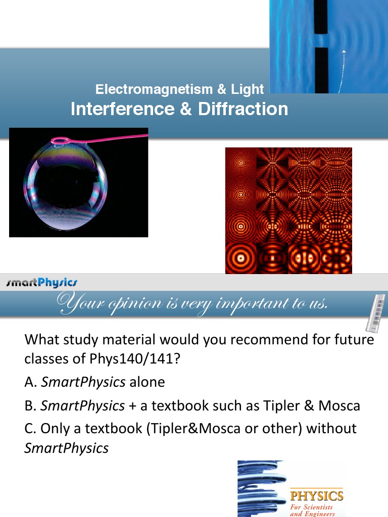 Interference vs. Diffraction Explained | PDF | Diffraction | Optics