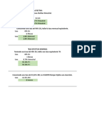 Repaso, Tasa de Interes