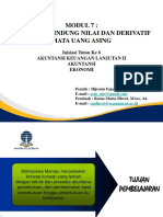 Modul 7 Aktivitas Lindung Nilai Dan Derivatif Mata Uang Asing