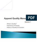 Apparel Quality Management Session 1