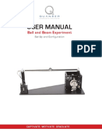 Ball and Beam - User Manual