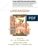 Proposal Undangan KAIROS - SMP-SMA