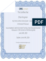 cmg certification