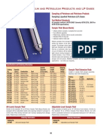 Sampling of Petroleum and Petroleum Products and LP Gases