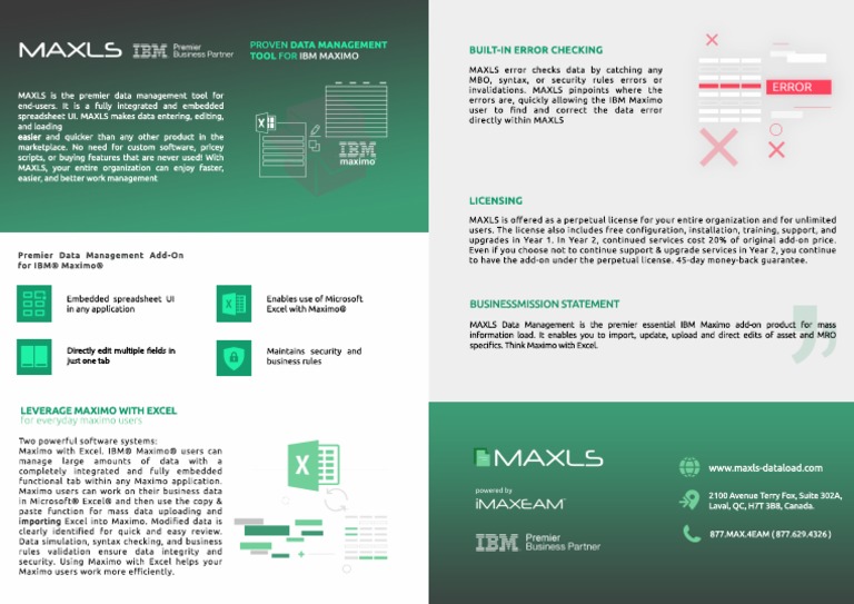 Maxls - Maximo Data Load Tool | PDF | Business