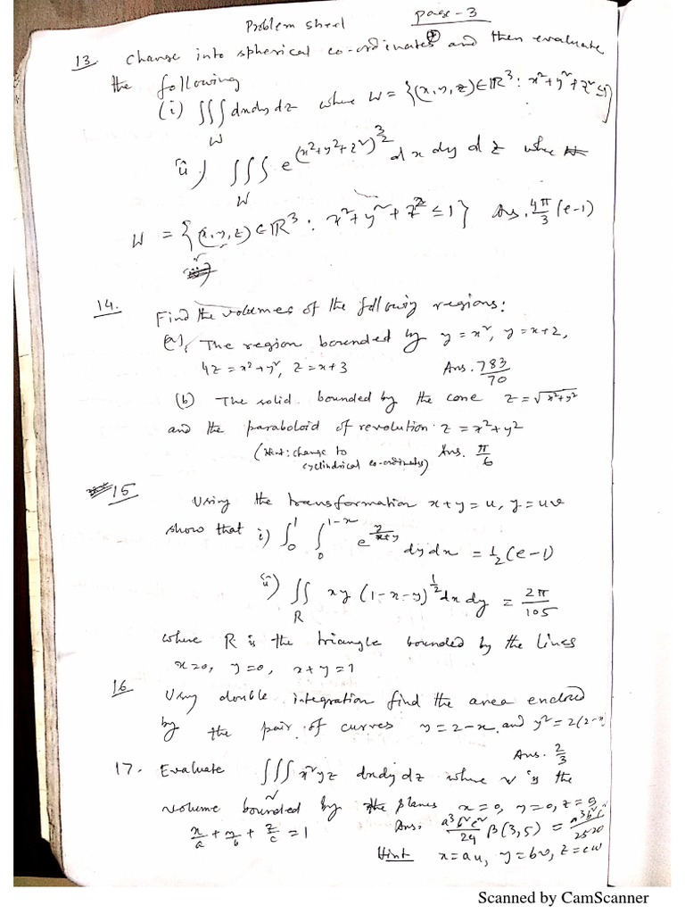 Maths Calculus 2 | PDF