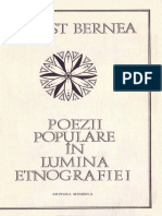 Bernea Ernest Poezii Populare in Lumina Etnografiei 1976