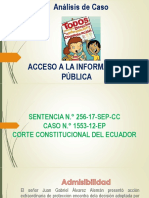 Acceso A La Información Pública