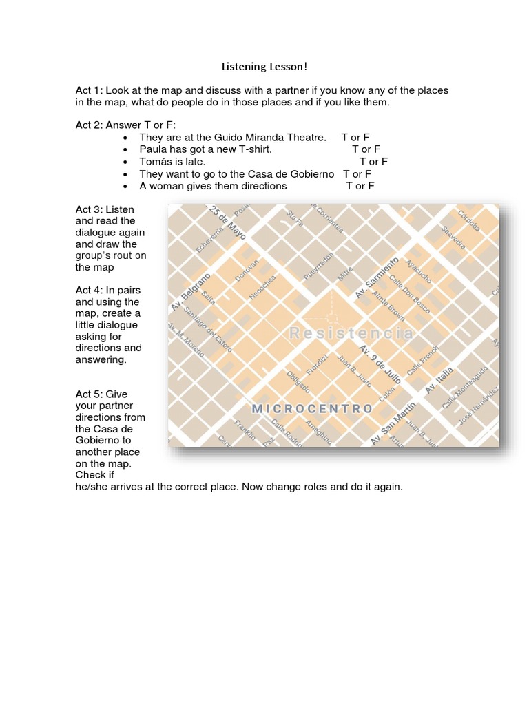 Listening Lesson | PDF | Language Arts & Discipline