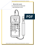 Medidor de Oxigeno Modelo Do-5510