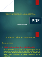 2016B Diapositiva #5 Teoria Neoclásica Proceso Admin. Planeamiento Estratégico