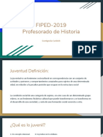 FIPED-2019 Profesorado de Historia