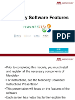 Reference Management Software Mendeley Features 2019 05