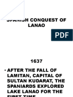 Spanish Conquest of Lanao