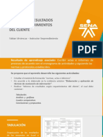 Informe de Resultados Según Requerimientos Del Cliente