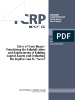 21) TCRP Report 157 - State of Good Repair (U.S. 2012)