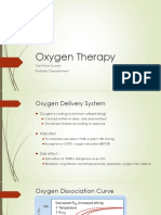 Oxygen Therapy: Yani Dewi Suryani Pediatric Departement