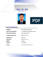 Formato Hoja de Vida