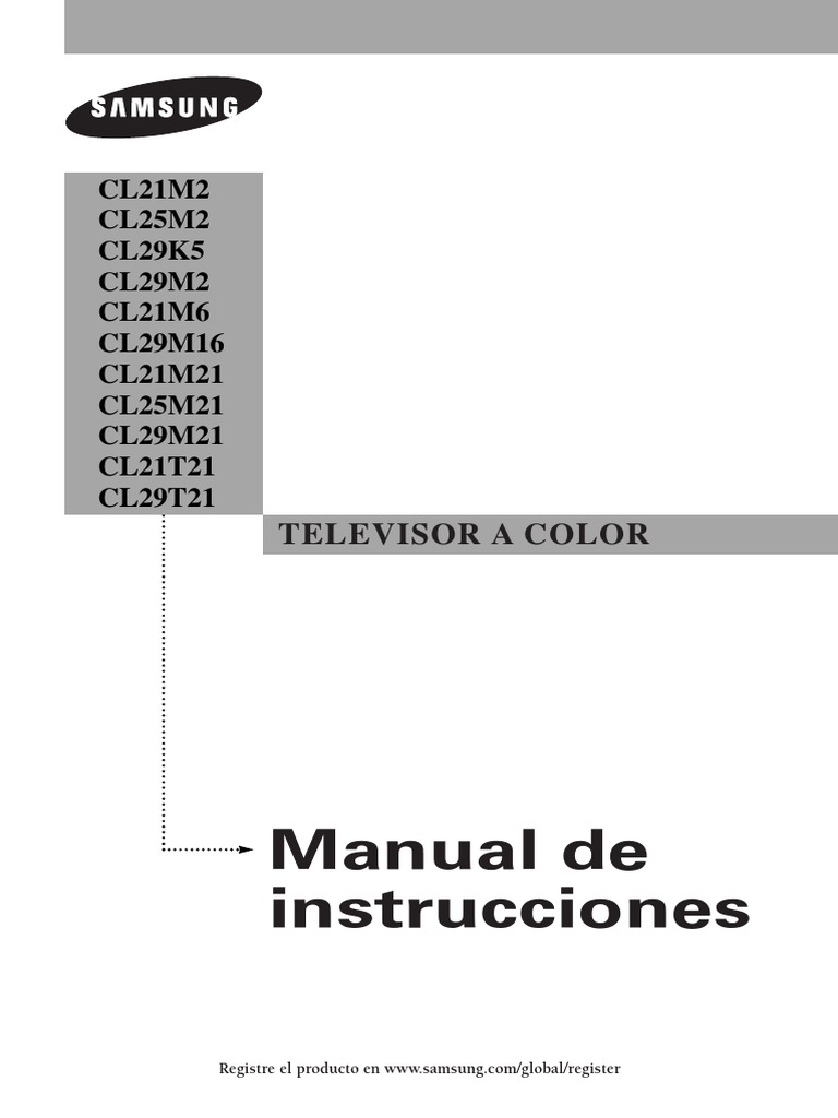 Manual TV Samsung | PDF | Monitor de computadora | Televisión por cable