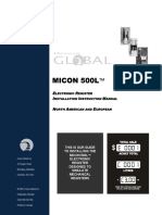 Micon 500L Installation 234AY09.INS.R05 PDF