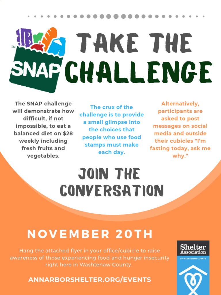 SNAP Challenge Full Information (003) Supplemental Nutrition