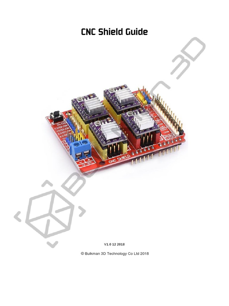 CNC Shield Guide BM v1.0 PDF | Download Free PDF | Numerical Control