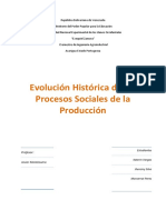 Evolucion Historica de Los Procesos Sociales de Producción (1)