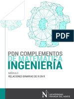 Relaciones Binarias en RR PDF