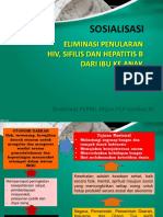 Eliminasi Penularan HIV, Sifilis dan Hepatitis B dari Ibu ke Anak