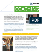 Peer Coaching: Transforming Teaching Through Teacher Collaboration