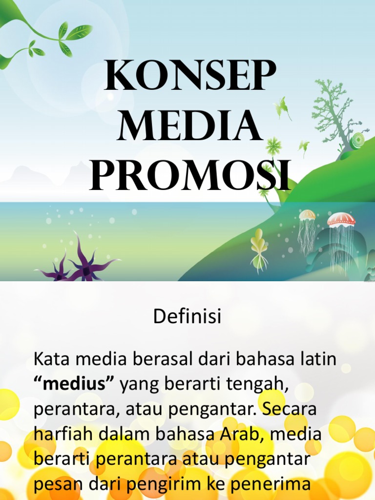 Konsep Media Promosi