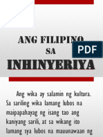 Filipino Sa Inhinyeriya