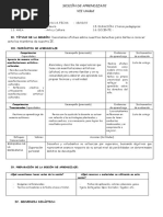 7U ARTE Y CULTURA Primera Semana