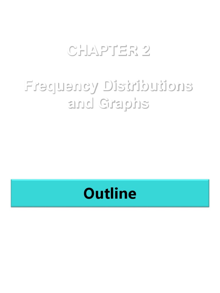 Frequency Distributions and Graphs Guide | PDF | Histogram ...