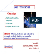 Empalme de Fibra Optica PDF