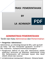 Administrasi Pemerintahan