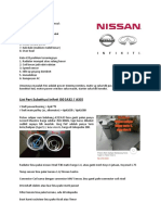 Solusi Masalah Sering Muncul pada Infiniti I30 A32/A33