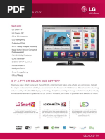 LG Led TV 55lw5700 Spec