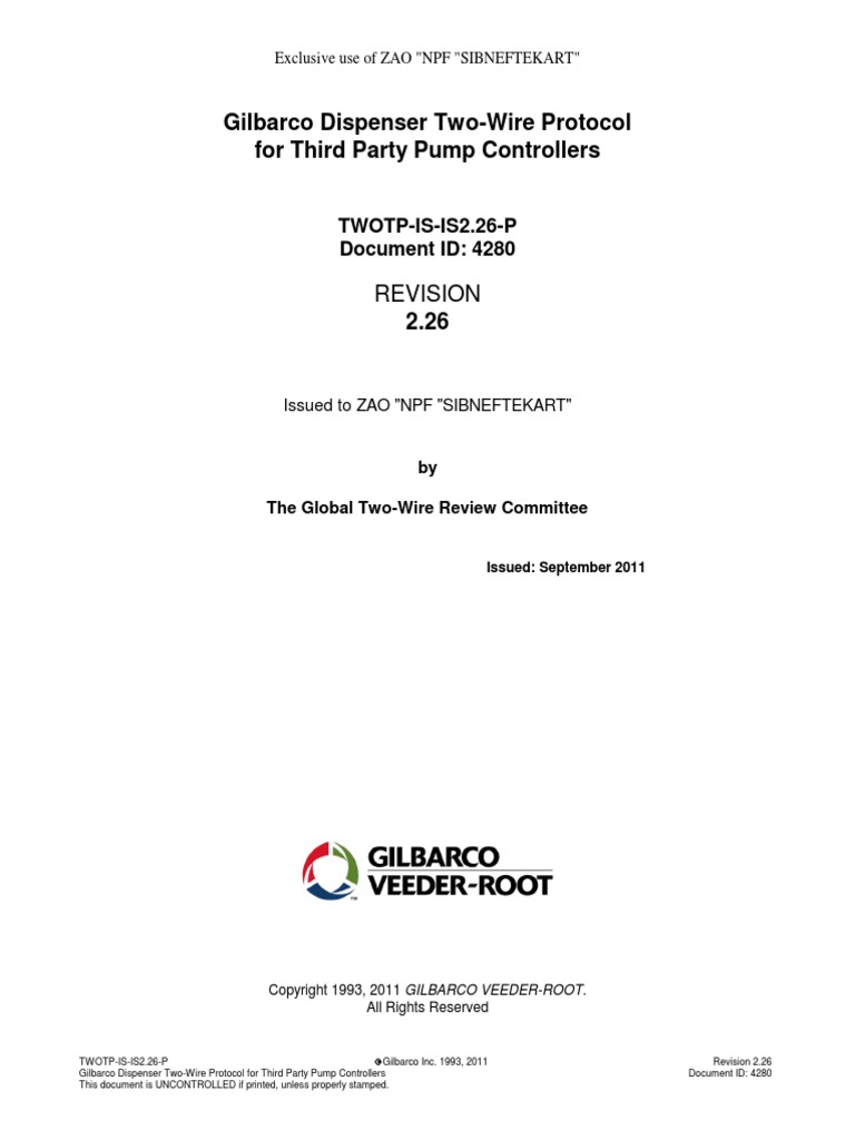 Gilbarco Electroline Service Manual