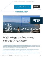 Poea e Registration How To Create Online Account E28093 The Seaambassadors Republic