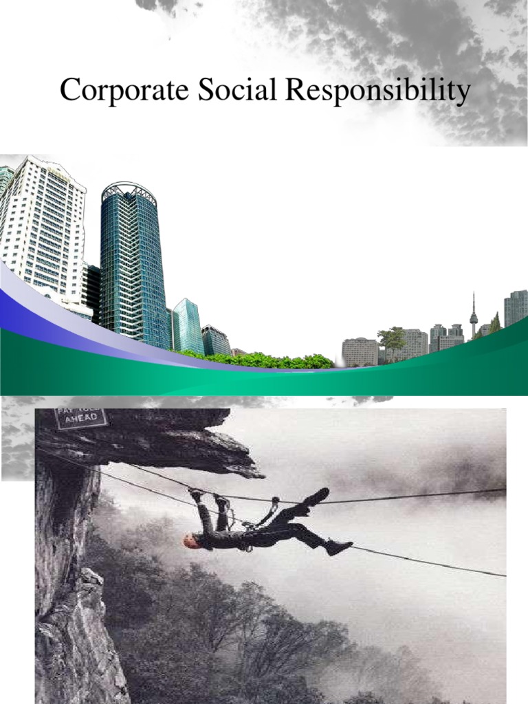 Corporate Social Responsibility PDF Corporate Social