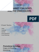 Event Stakeholders & Tactics