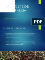 Proceso de Refinacion de Aceite de Palma