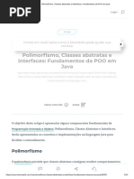 Polimorfismo, Classes Abstratas e Interfaces_ Fundamentos Da POO Em Java