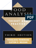 Food Analysis - Theory and Practice by Pomrenz and Clifton PDF