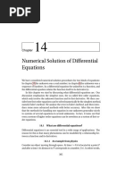 Numerical Solution To Differential Equation