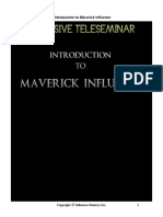 Introduction To Maverick Influence Transcript PDF