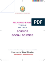 8th STD Term II Science & Social Science EM PDF