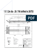 1 X 1.2m Dia - 26 / 740 Shifted To 26/753: U/S LHS D/S RHS